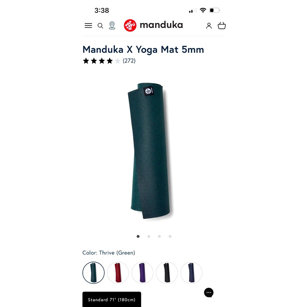 Manduka X yoga mat